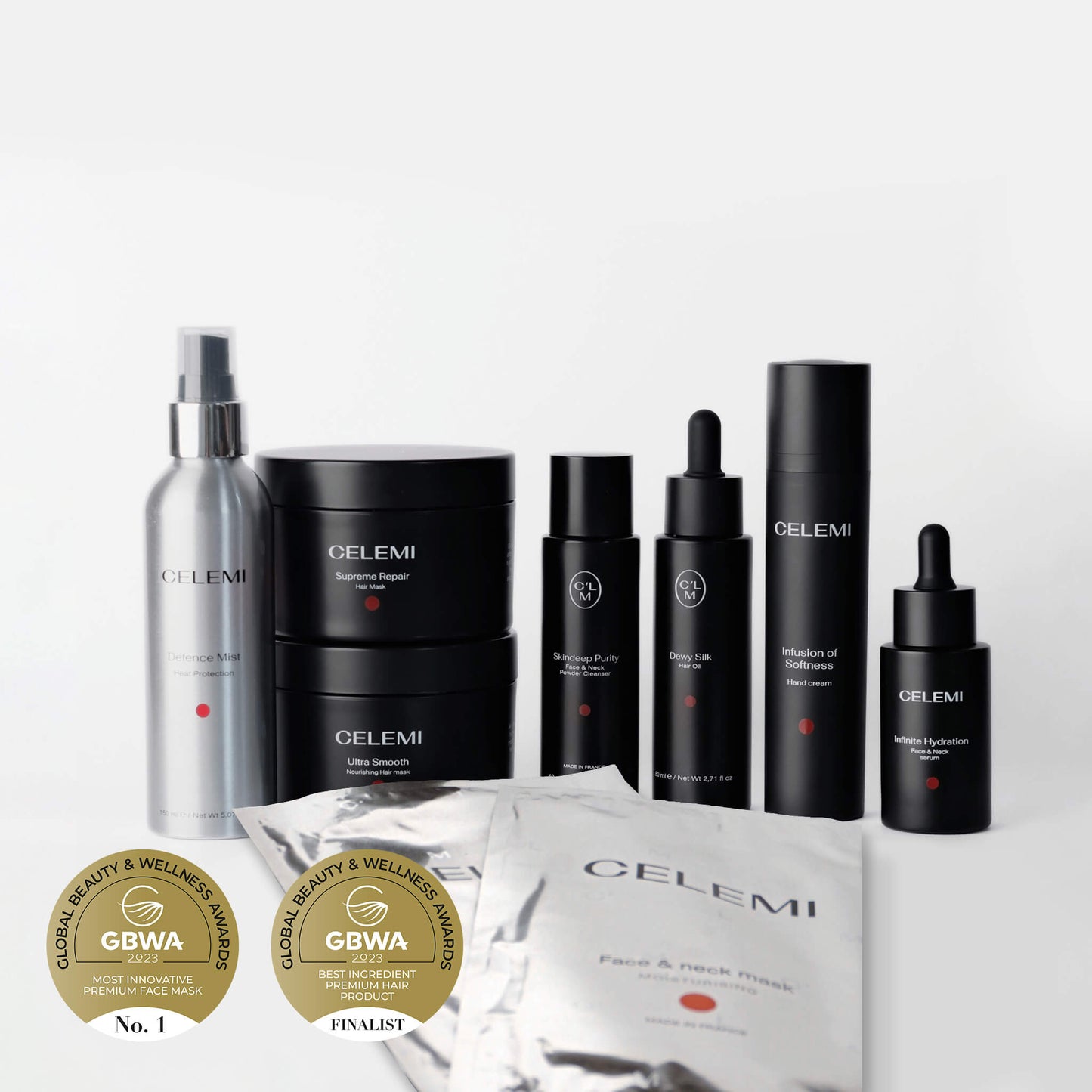 CLM Total Care Package for Stronger Hair, Hydrated Face, and Gentle Hand Care