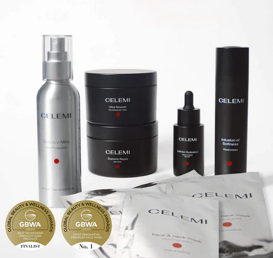 CLM Total Care Package for Stronger Hair, Hydrated Face, and Gentle Hand Care