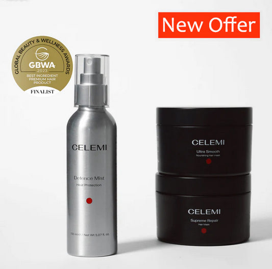 CLM Total Hair Care Bundle: Restore, Shine, Protect