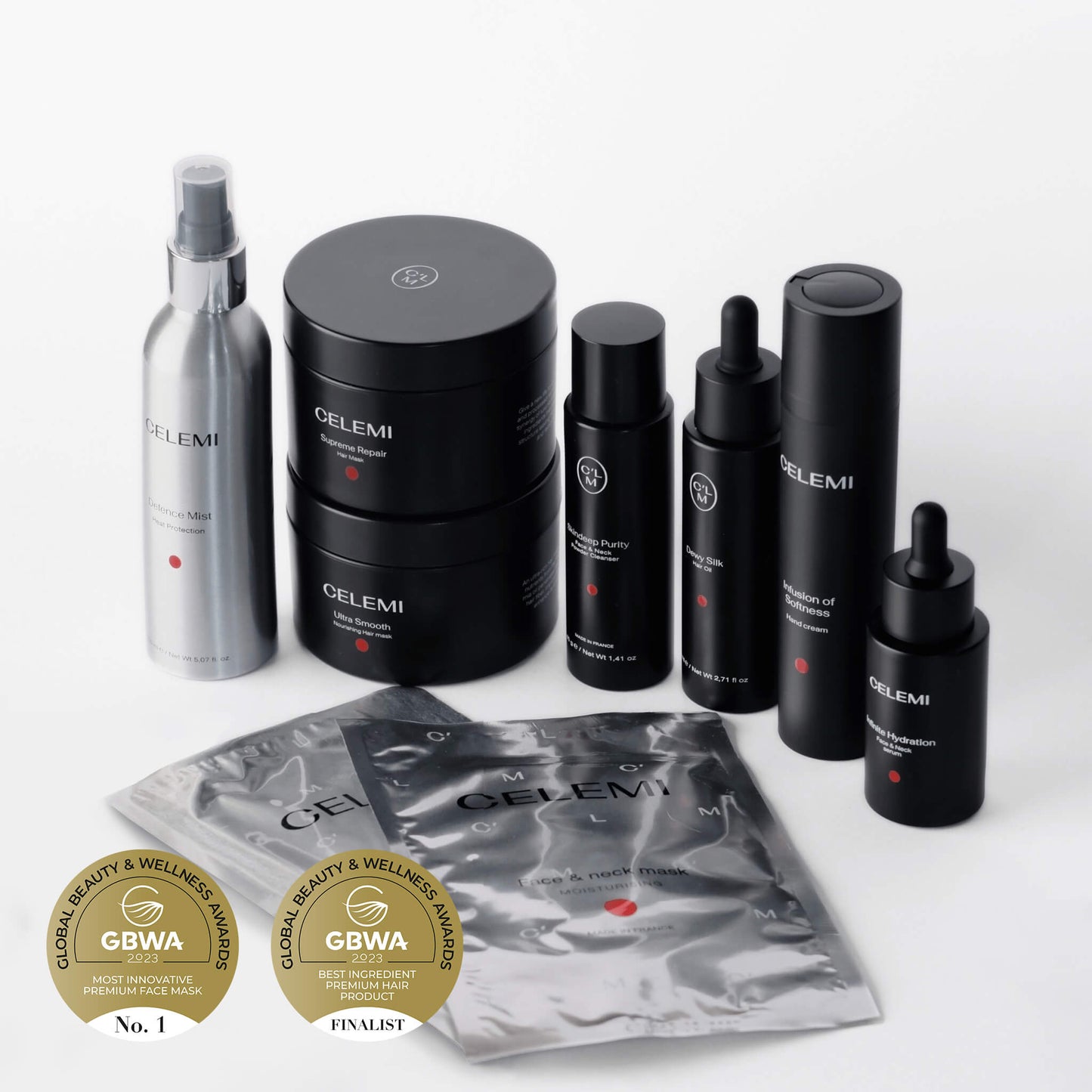 CLM Total Care Package for Stronger Hair, Hydrated Face, and Gentle Hand Care