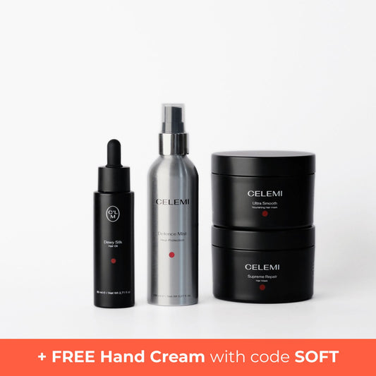 CLM Total Hair Care Bundle: Restore, Shine, Protect